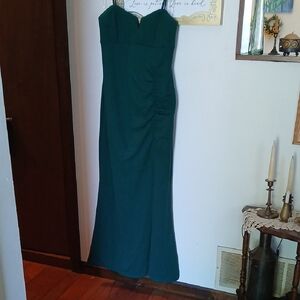 Emerald Sundae Green Sweetheart Maxi Dress